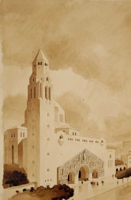 vue-de- l-église-v-1933