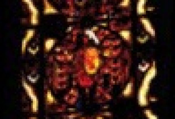 Détail des fresques d'Untersteller de l'église Saint Pierre de Chaillot